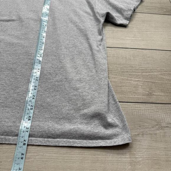 Y2K Camaro ZL1 Graphic T-Shirt Sz XL Gray USA Flag Muscle Car Tee Gildan Cotton - Picture 7 of 7